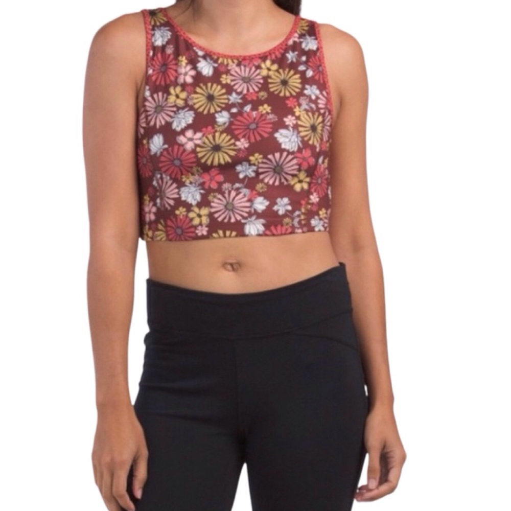 Nanette Lepore Play High Neck Crop Top (NWT) (Size: Large)